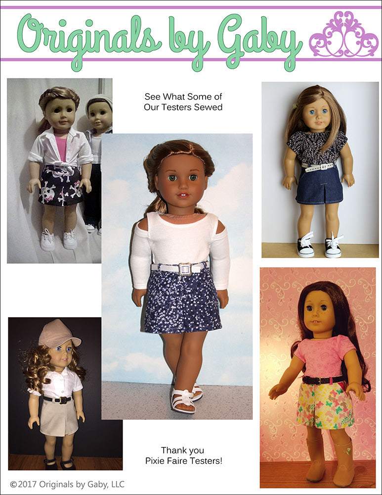 Leesburg Mini Skirt 18" Doll Clothes