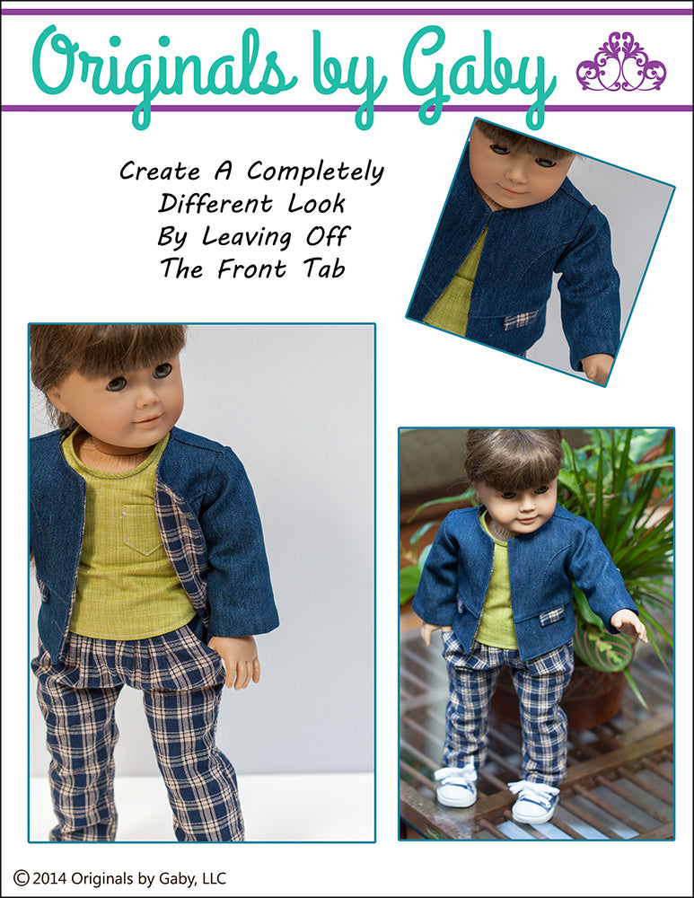 Snappy Little Jacket 18" Doll Clothes